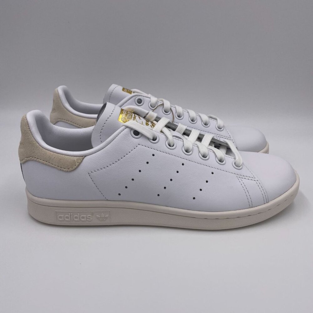 adidas Stan Smith White Women's Shoes - Picture 1 of 8